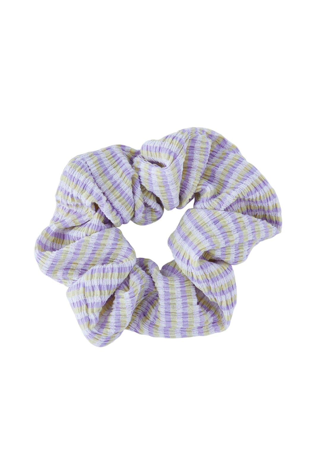 Pieces - Pcsannis Scrunchie - Popcorn PURPLE STRIPE 