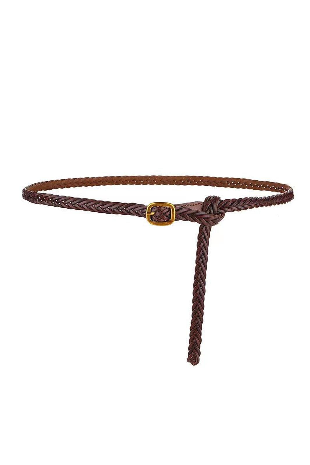 Plissé Copenhagen - Anika Belt - Cognac