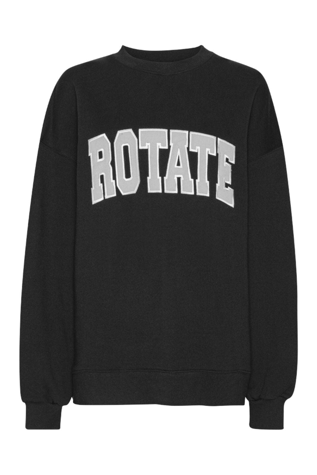 Rotate - Heavy Sweat Crewneck 113427100 - 100 Black Sweatshirts 