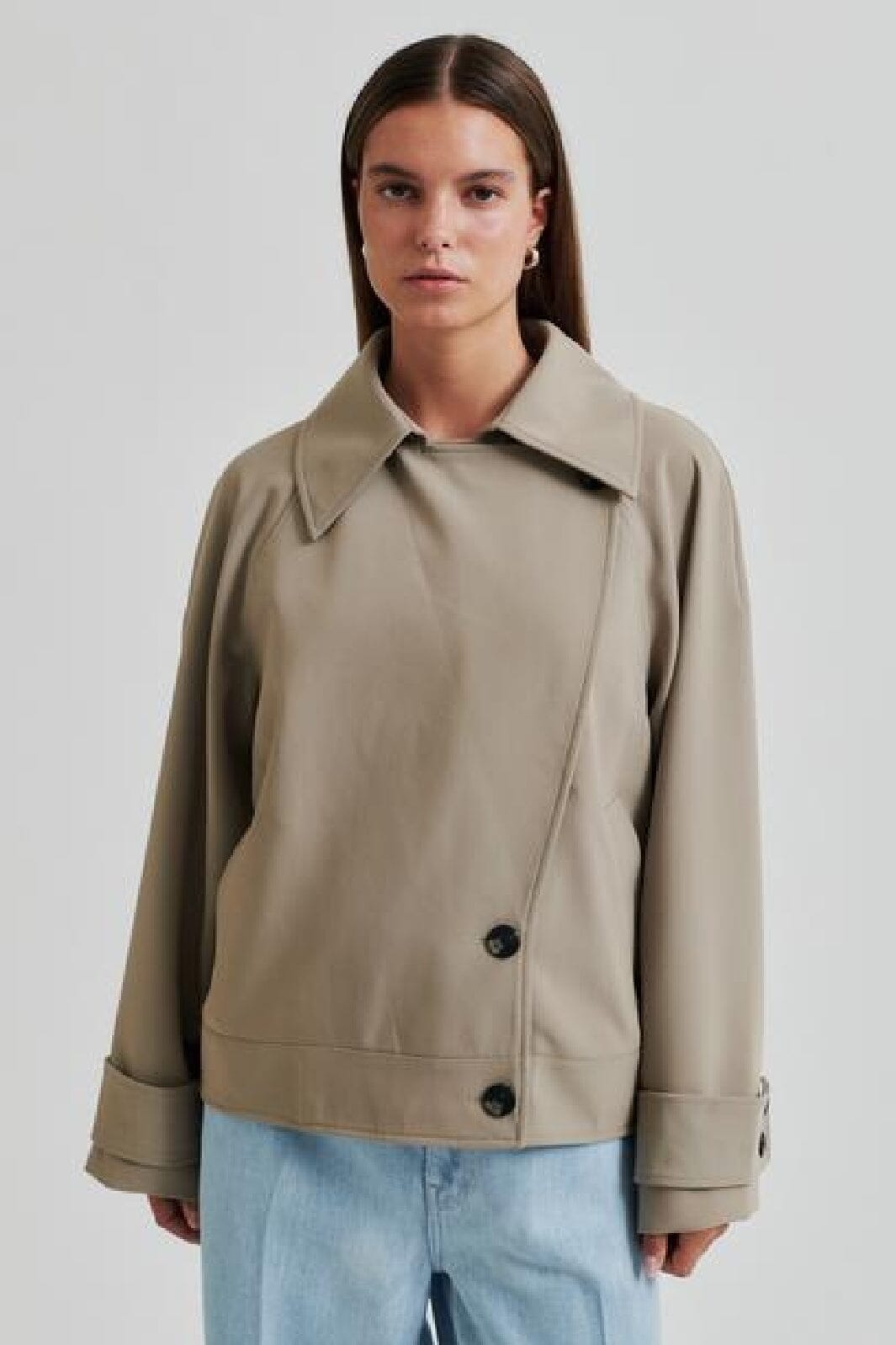 Second Female - Silvie Trench Jacket 59292 - Fallen Rock