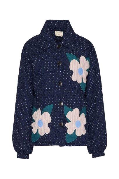 Sissel Edelbo - Ebba Jacket SE 1088 - Navy White Jakker 