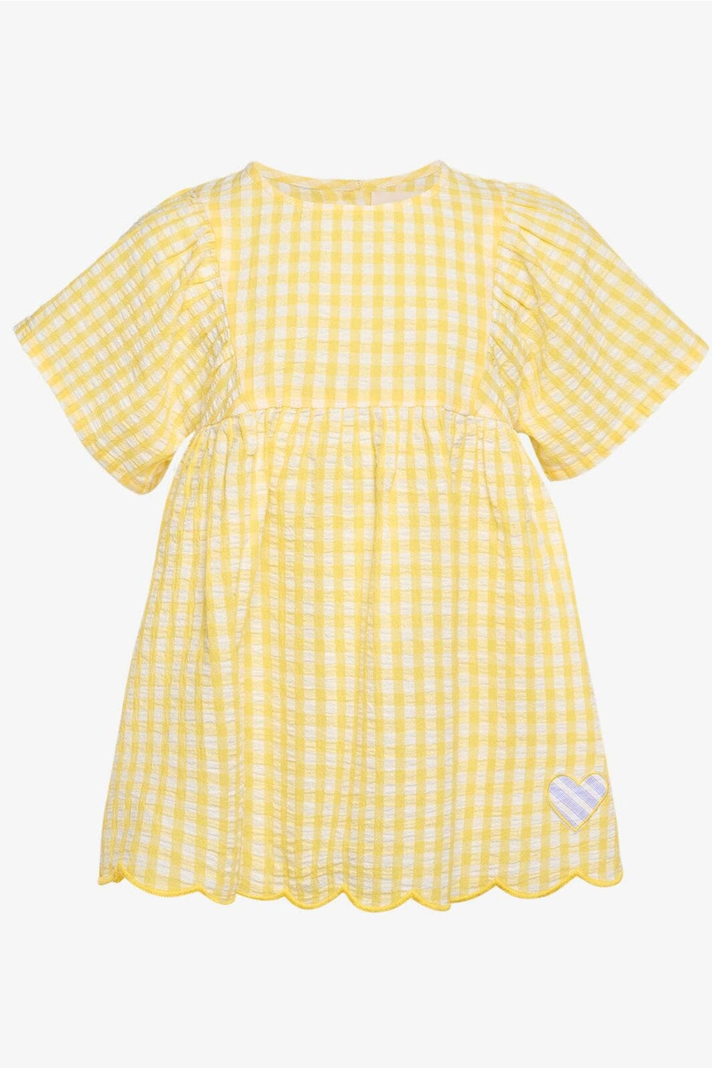 Sissel Edelbo - Katrine MINI Dress SE 1526 - Yellow Checks