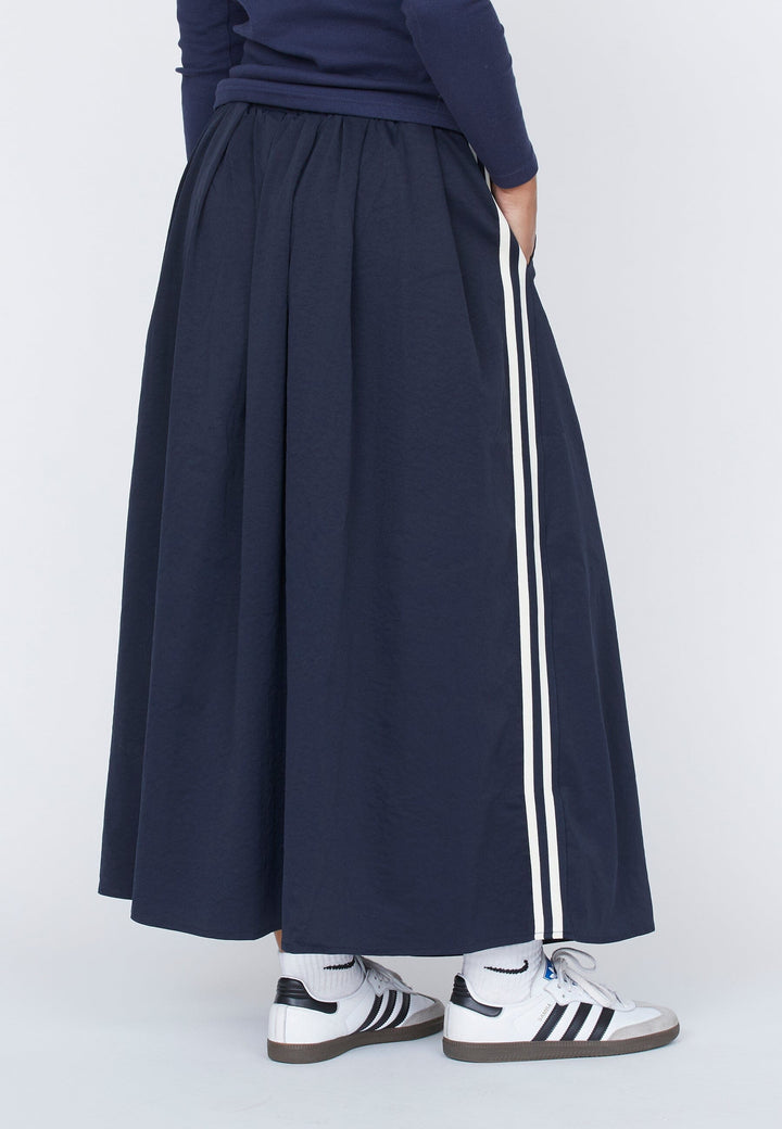 Sisters Point - Nara-Skirt - 830 Navy/Cream Nederdele 