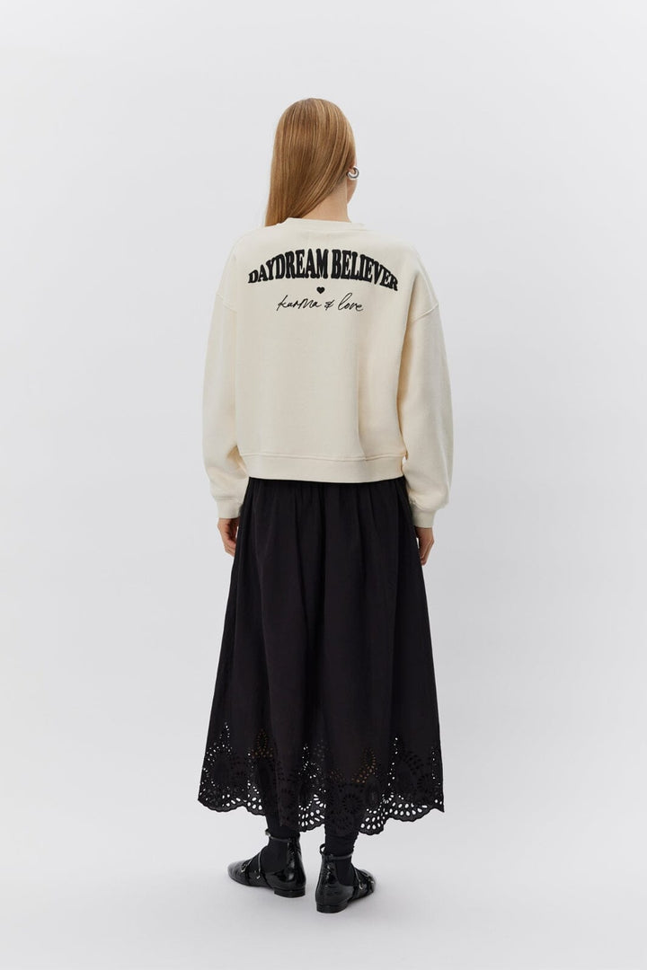 Sofie Schnoor - Elisw Sweatshirt S251420 - 0109 - Off White Sweatshirts 