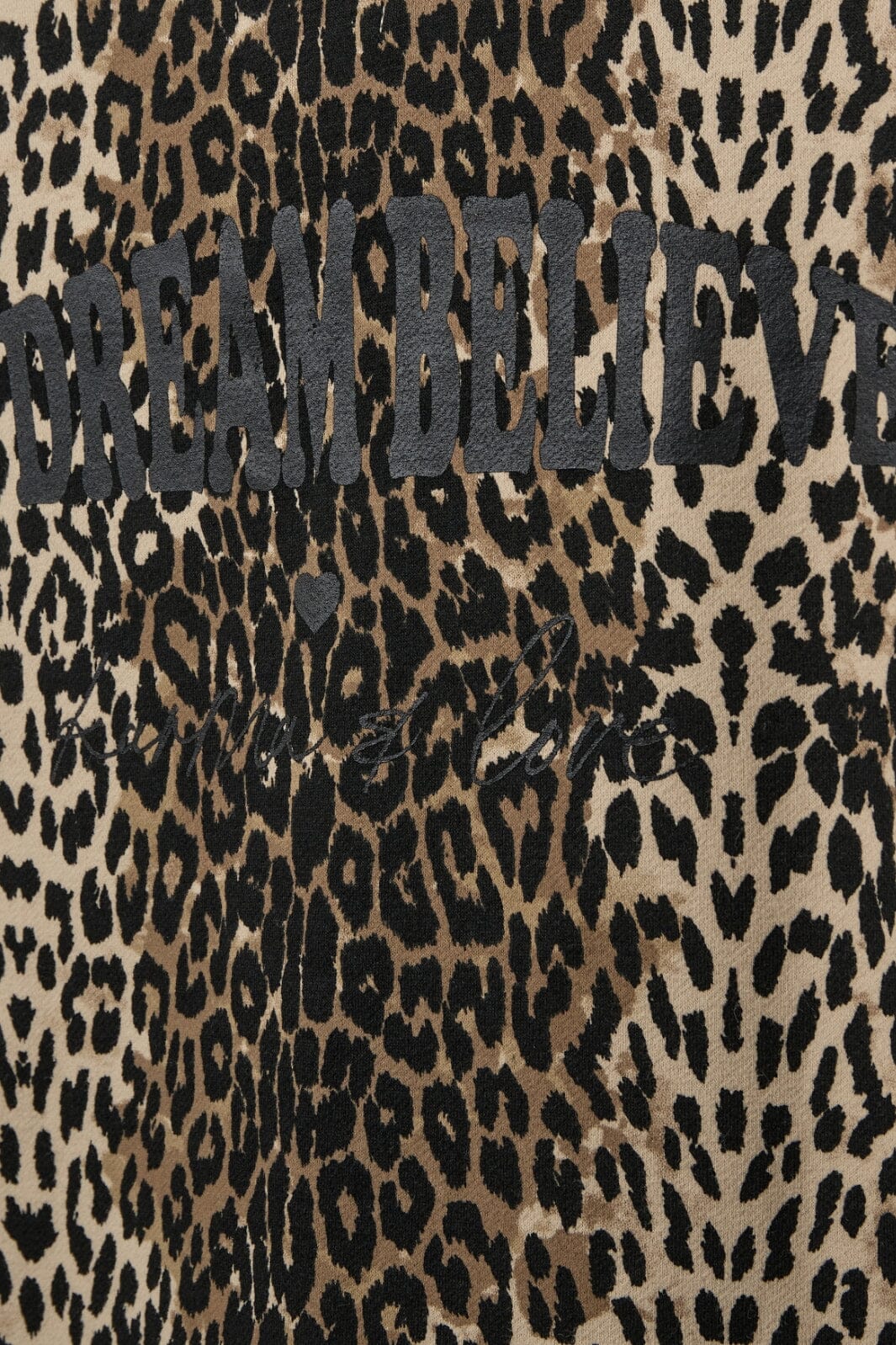 Sofie Schnoor - Elisw Sweatshirt S251470 - 9086 - Light Brown Leopard Sweatshirts 