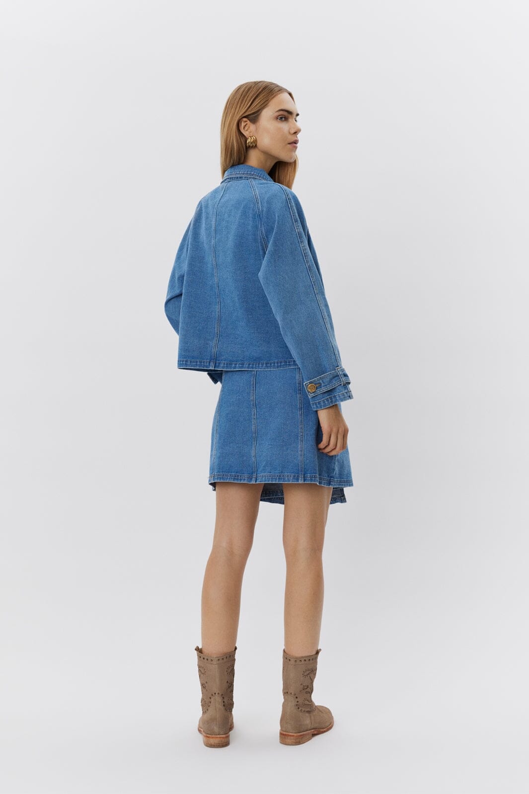 Sofie Schnoor - Eudorasw Jacket S251250 - 5002 - Denim Blue Jakker 