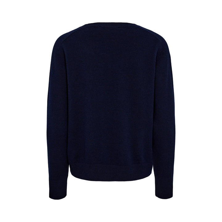 Sofie Schnoor - Pullover - 5111 Navy Strikbluser 