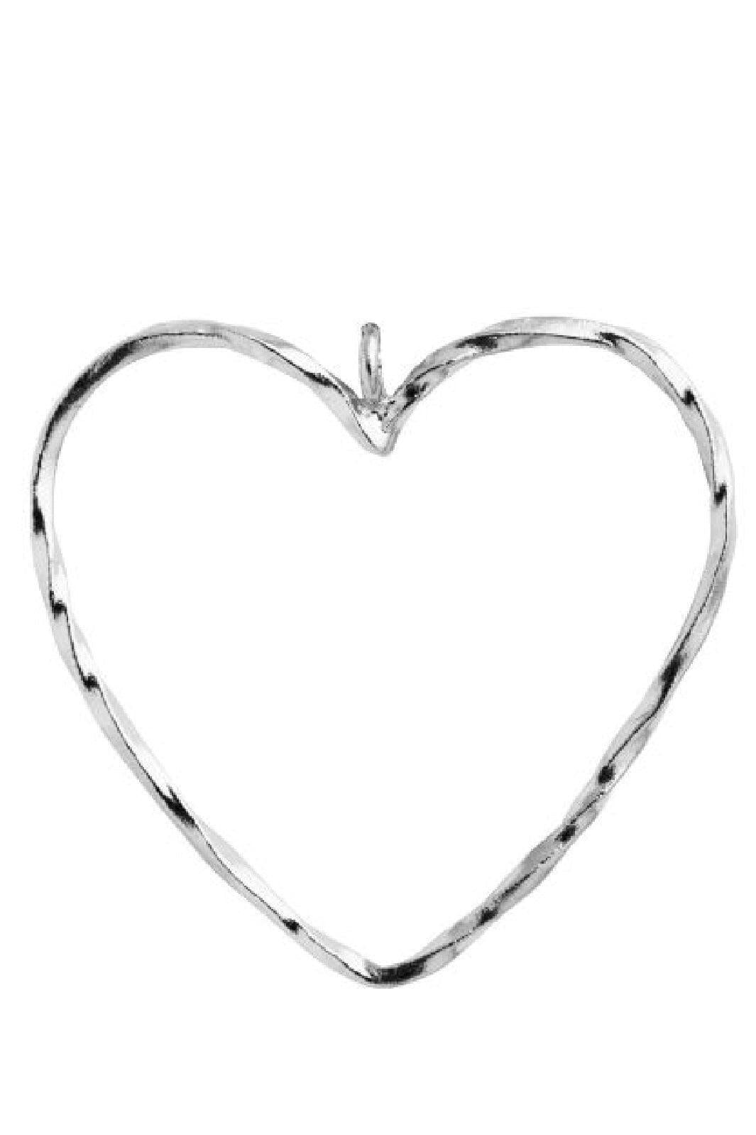 Stine A - Funky Heart Pendant Silver - 5058-00-Os Vedhæng 