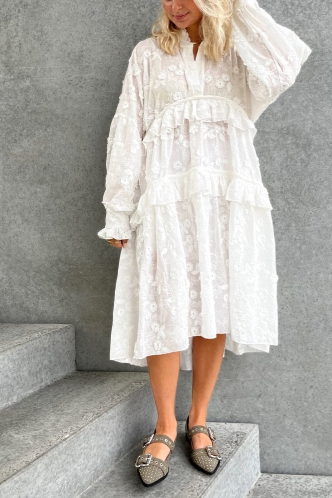 Stories From The Atelier By Copenhagen Shoes - Your Heart Dress - 0061 White