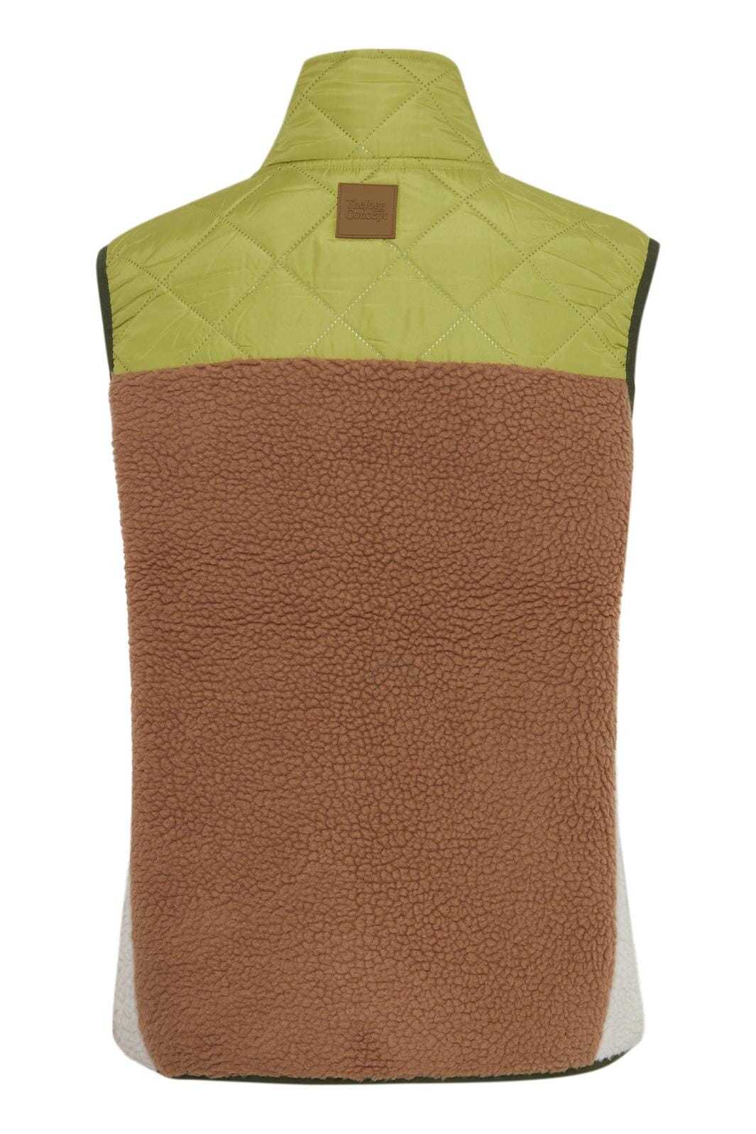 The Jogg Concept - Jcberri Waistcoat 6 - Split Pea Mix