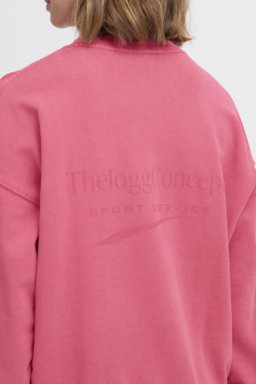 The Jogg Concept - Jcrubi Logo Sweatshirt - 182143 Beetroot Purple