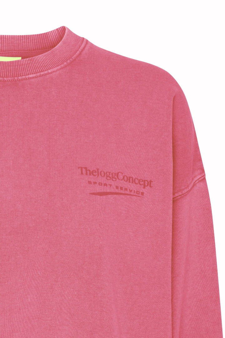 The Jogg Concept - Jcrubi Logo Sweatshirt - 182143 Beetroot Purple