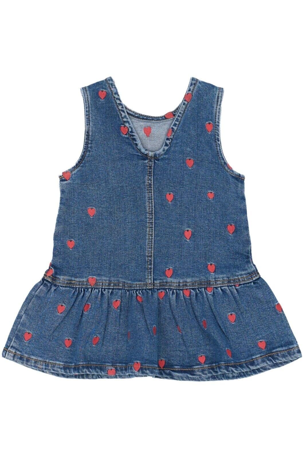 The New Siblings - Tnslovia S_L Denim Dress - Medium Blue Denim Wash Kjoler 