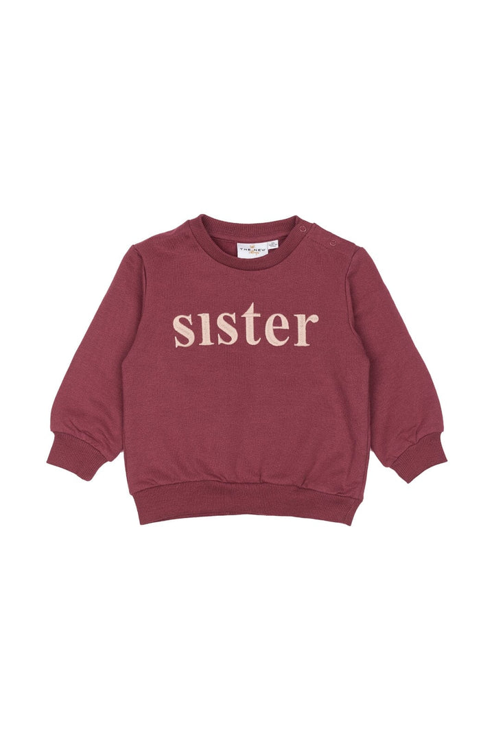 The New Siblings - Tnsmolly Sweatshirttns5838 - Crushed Berry Sweatshirts 