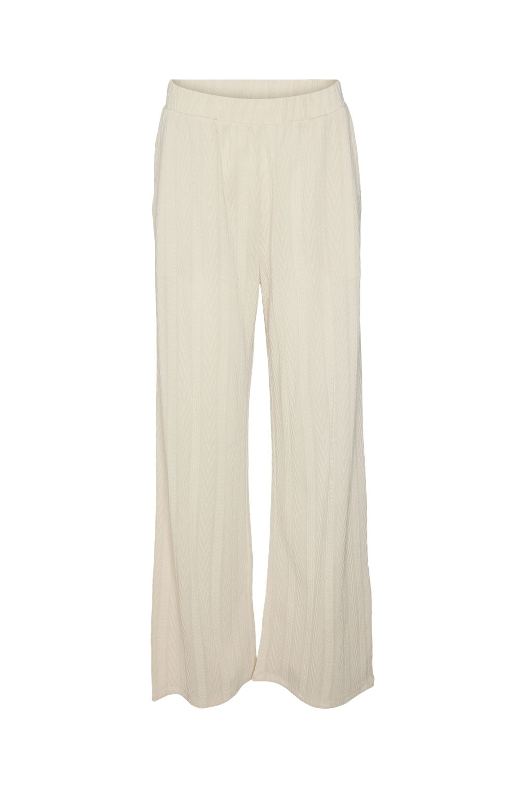 Vero Moda - Vmocasia Wide Pant Btq - 4606928 Tapioca