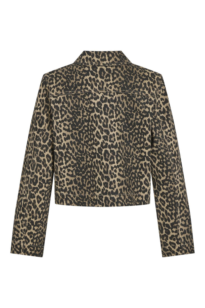 Vila - Vichia L/S Leopard Jacket - 4767060 Birch Leopard