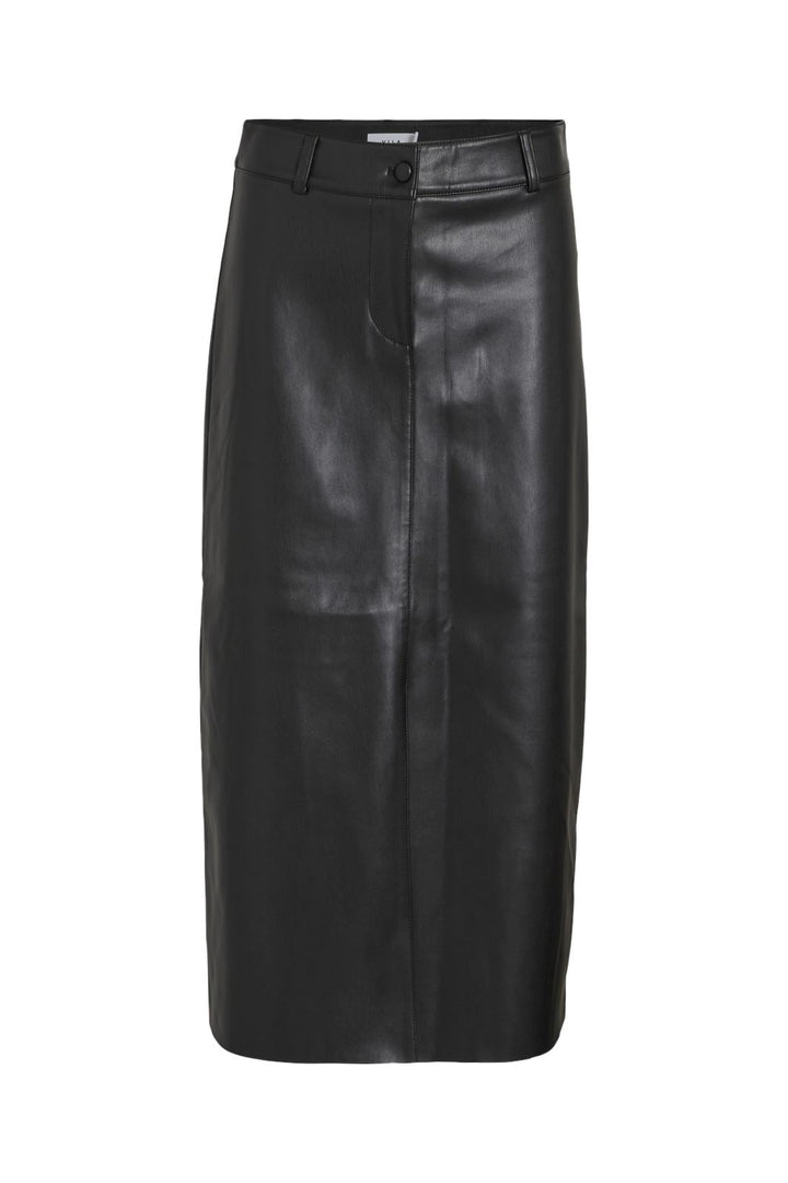 Vila - Visino Midi Skirt #8 - 4706943 Black