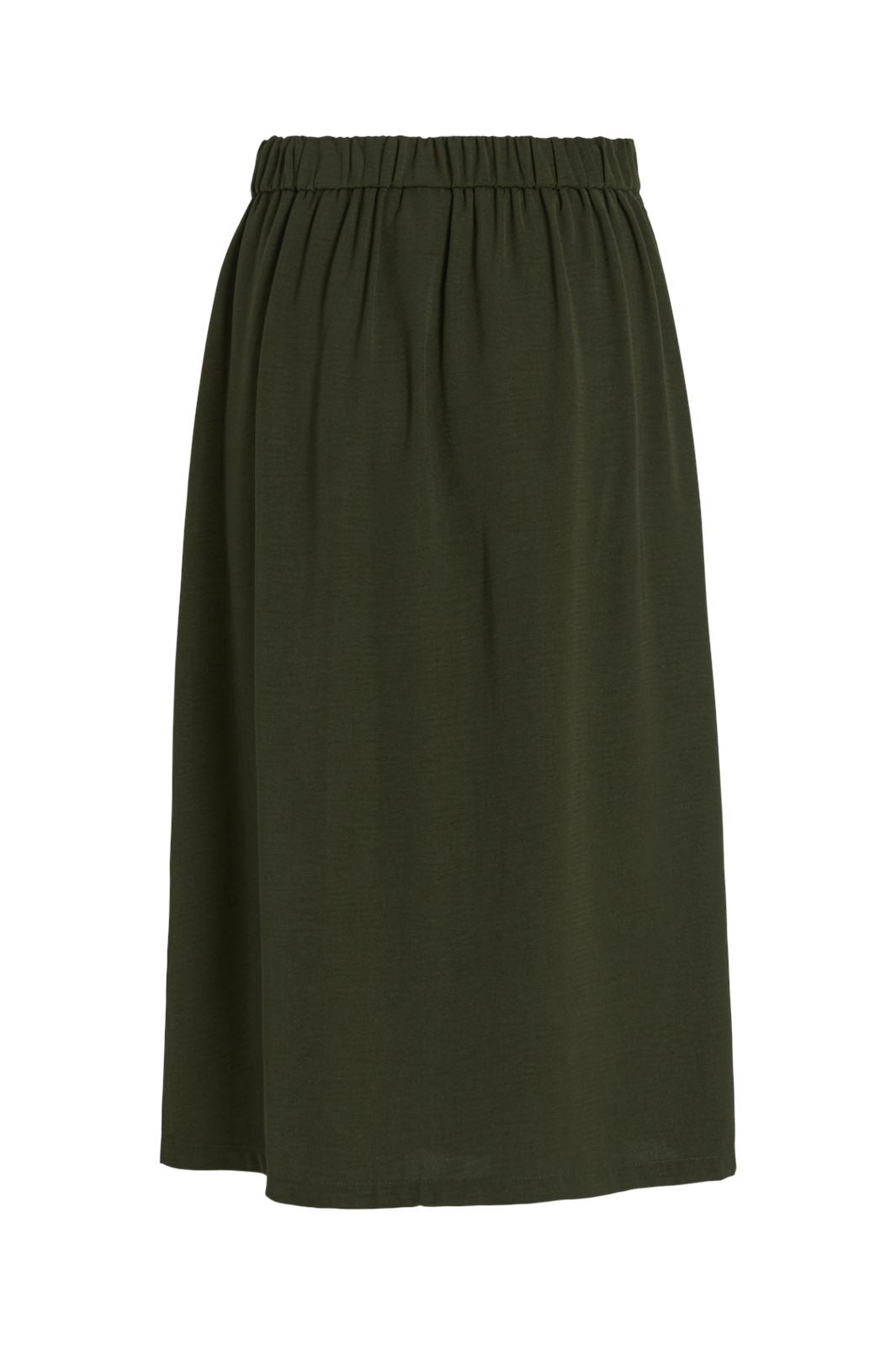 Vila - Vitiff Midi Button Skirt/Pb/Ka - 4561255 Kalamata