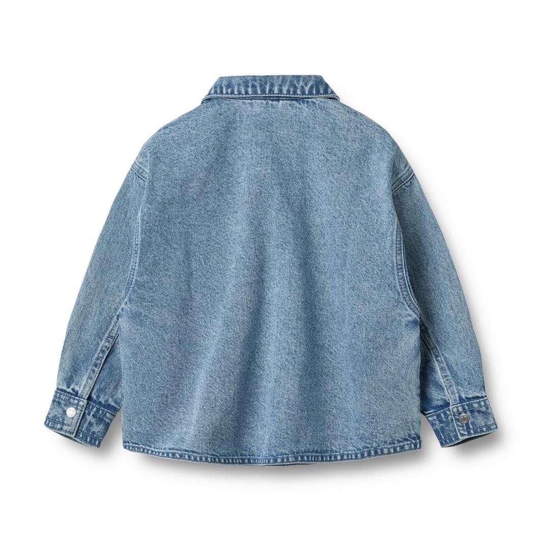 Wheat Collab - Shirt L/s Pappo - 1043 Blue