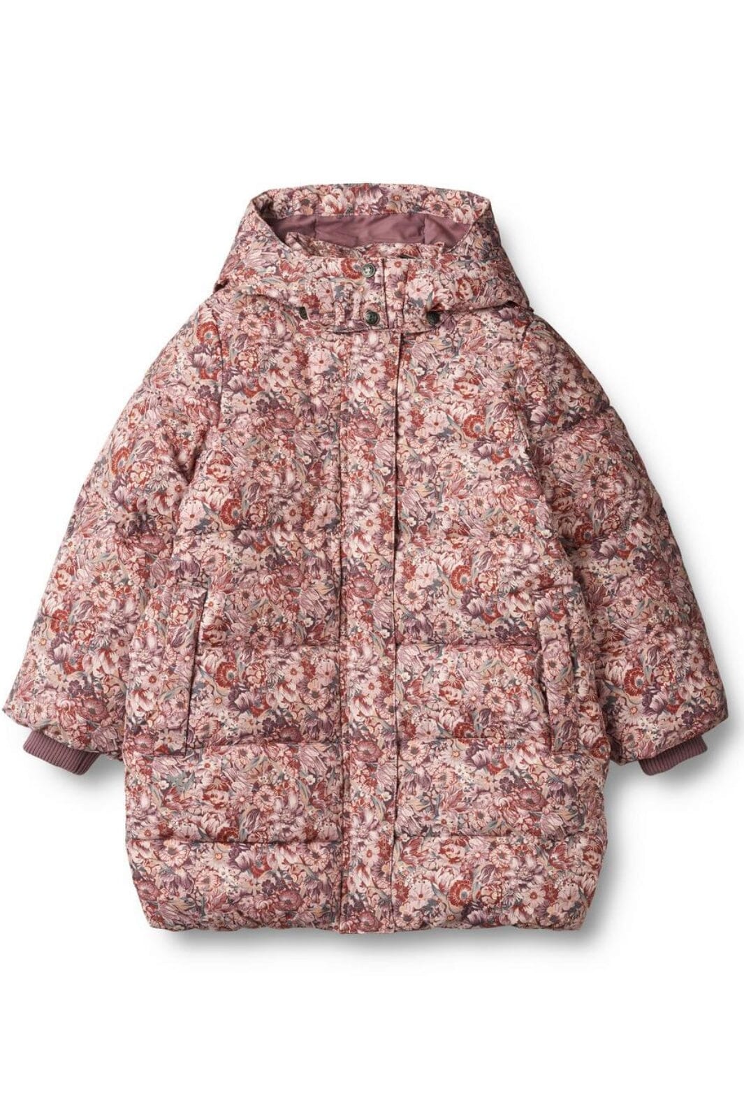 Wheat - Puffer Coat Yrsa - 9407 Flowers In Plenty Jakker 