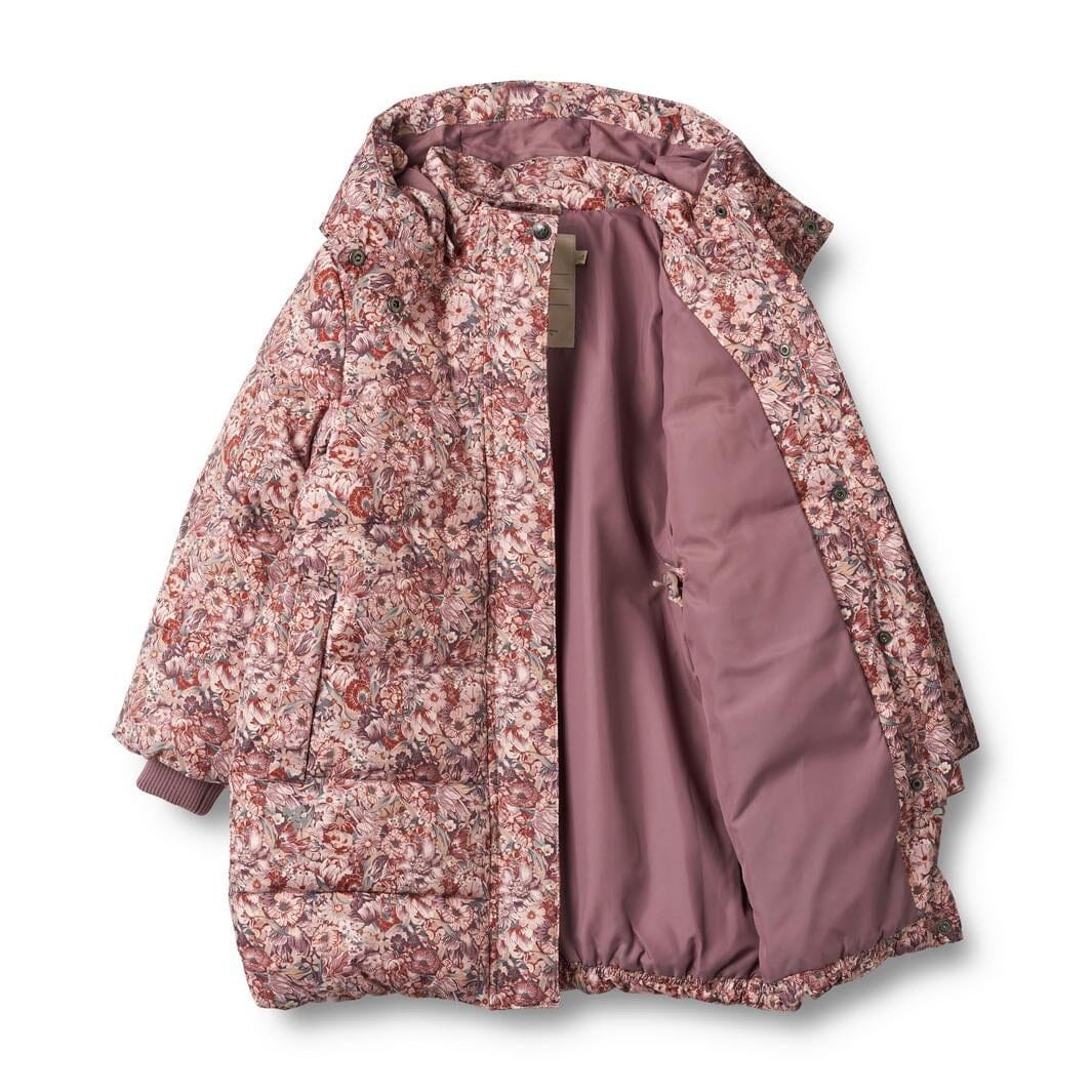 Wheat - Puffer Coat Yrsa - 9407 Flowers In Plenty