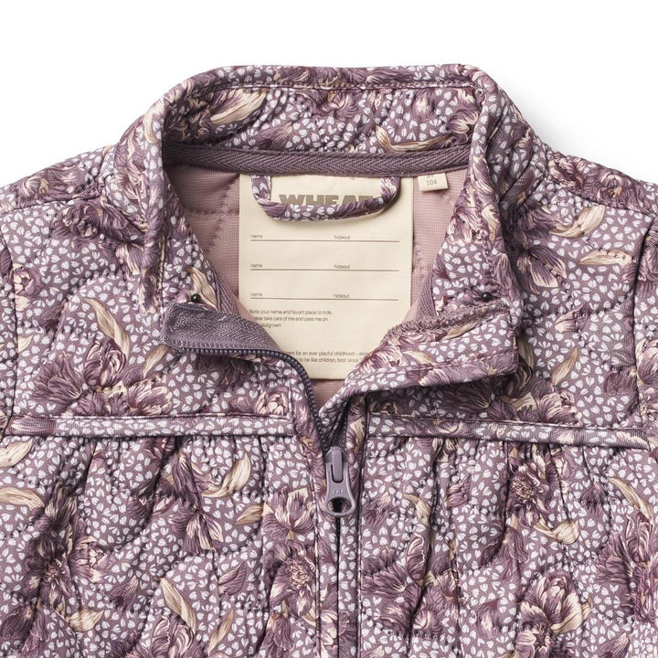 Wheat - Thermo Jacket Thilde - 1156 Lilac Tulips