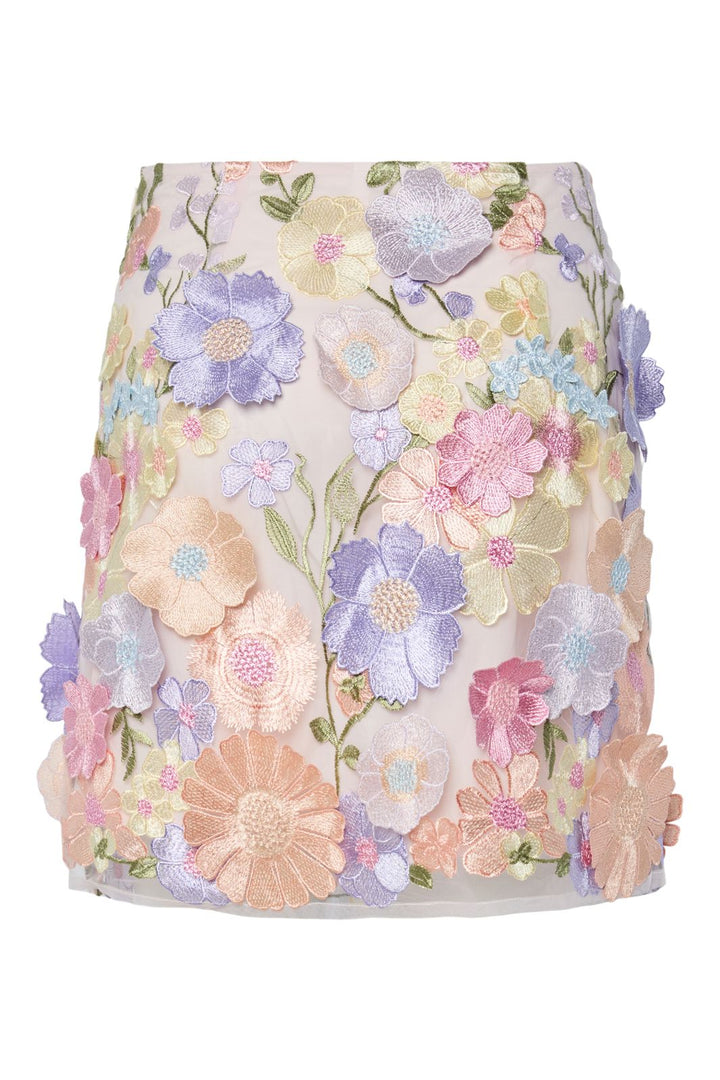 Forudbestilling - Y.A.S - Yasflowering Skirt - 4886954 Lavendula Pastel Flowers