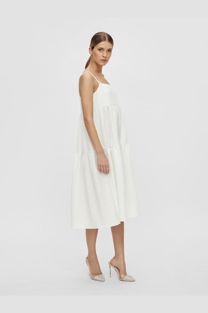 Y.A.S - Yasjanna Strap Midi Dress Celeb - 3464522 Star White