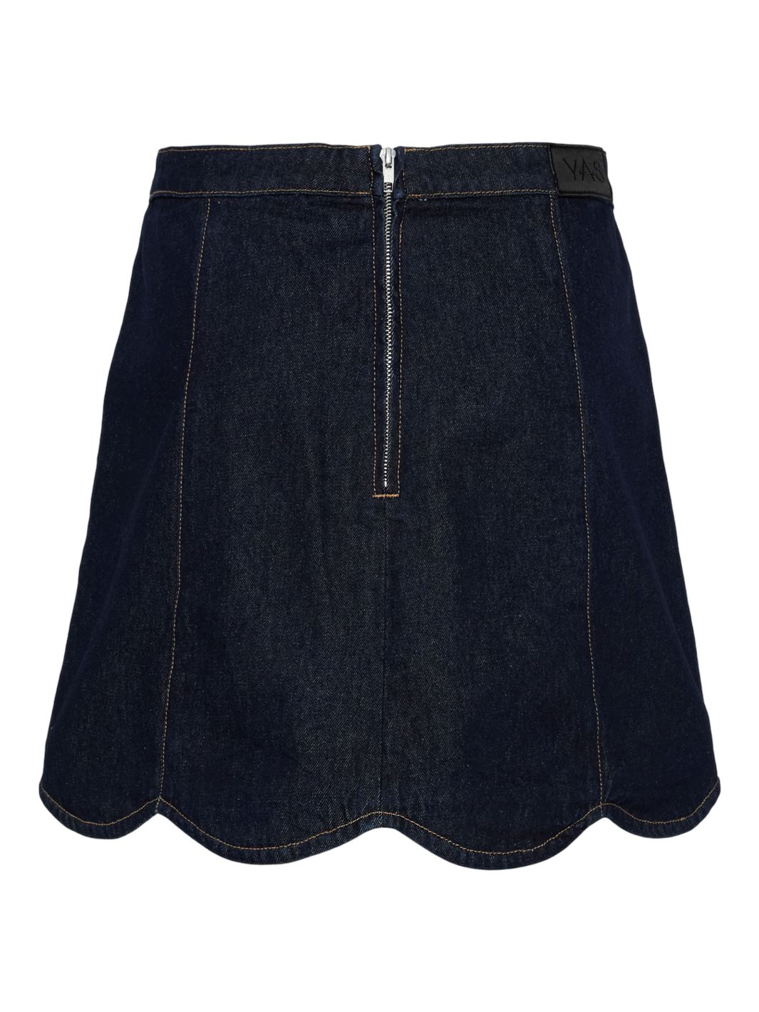 Y.A.S - Yasmaria Short Denim Skirt - 4682486 Dark Blue Denim