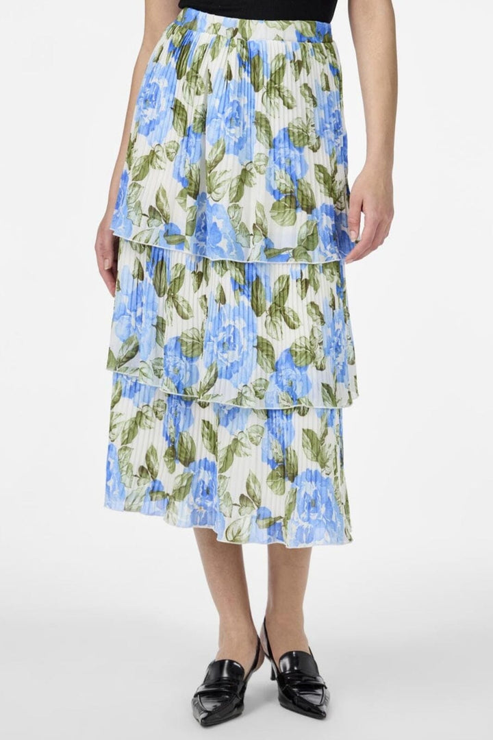 Y.A.S - Yastensia Long Skirt - 4604061 Birch Flowey Print Nederdele 