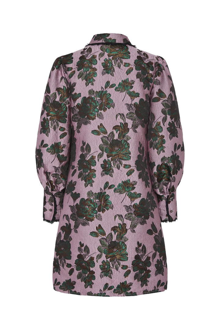 Y.A.S - Yastinka Ls Shirt Dress - 4629635 Orchid Haze Flower Jacq Print