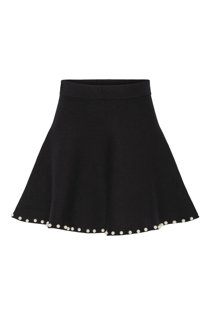 Y.A.S - Yastucca Hmw Pearl Knit Skirt - 4671078 Black