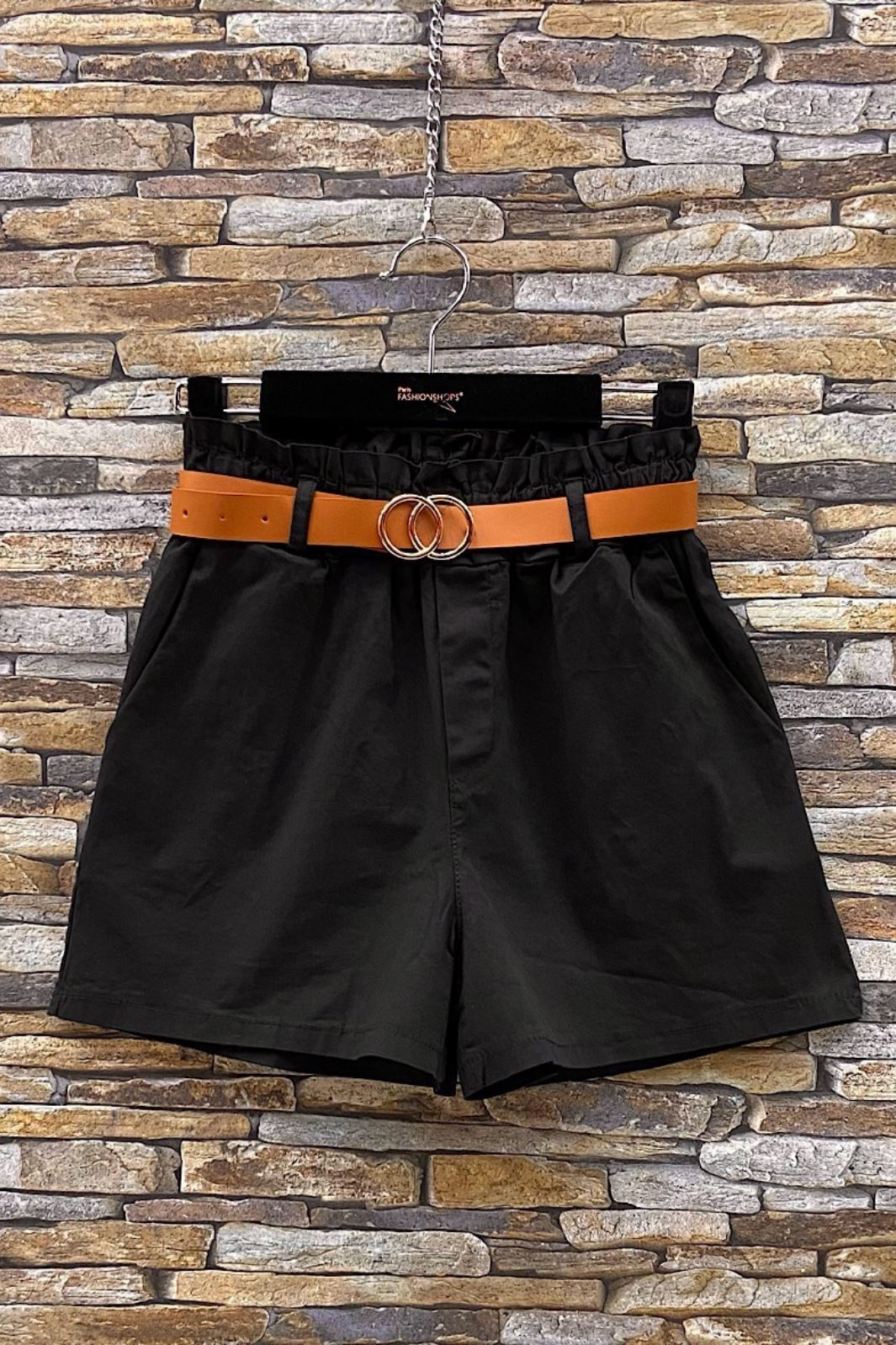 A-bee - Milan Shorts 2468 323 - Black Shorts 