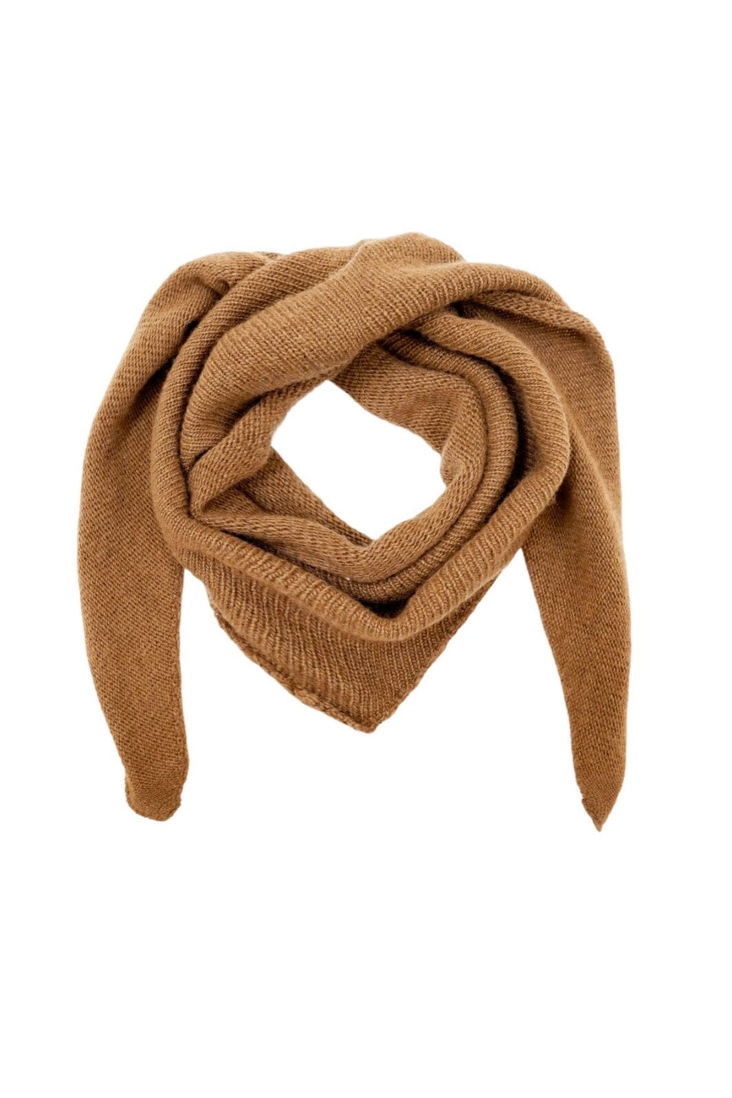 Black Colour - Bctriangle Mini Knitted Scarf - Taupe Tørklæder 