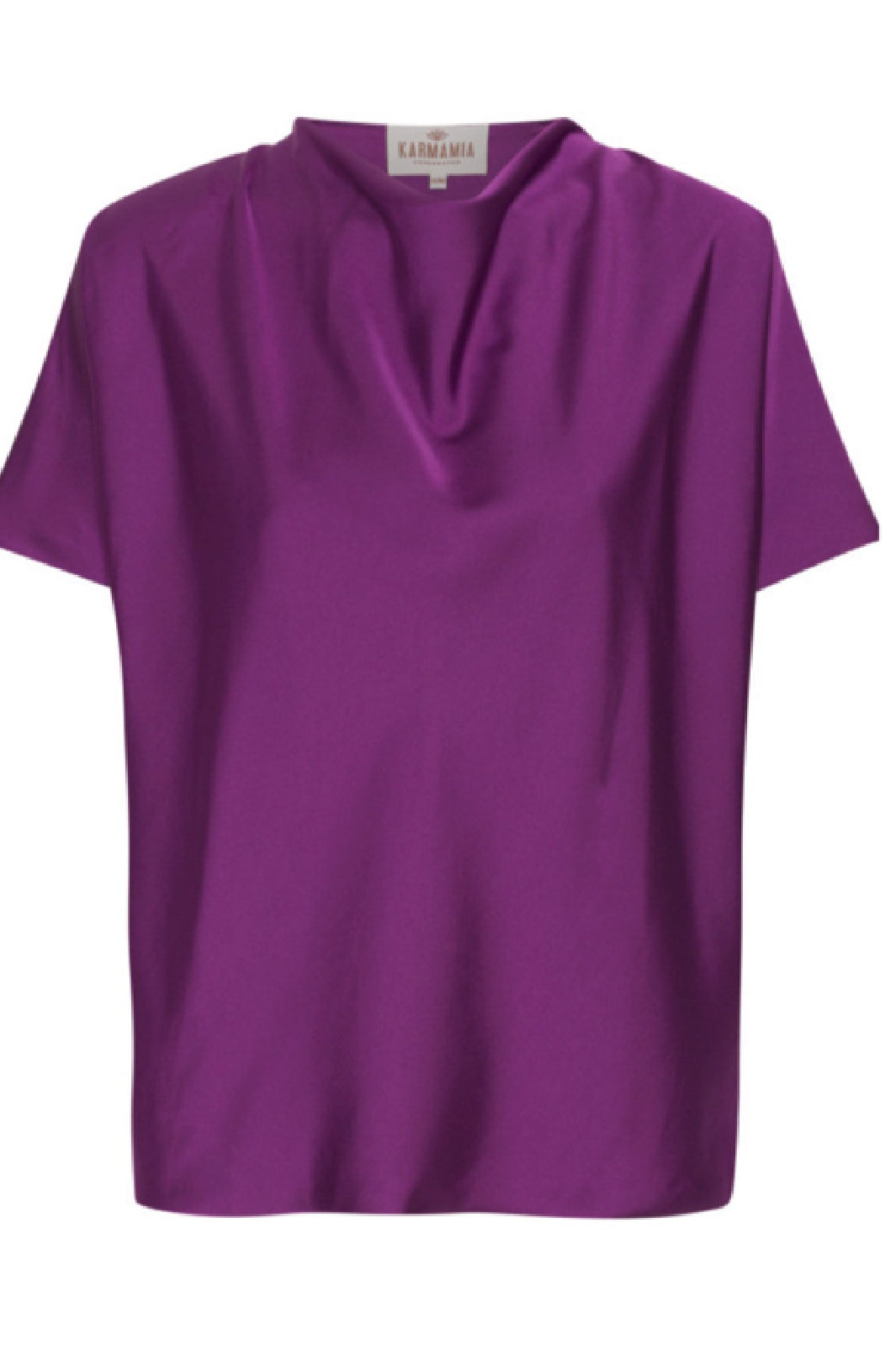 Forudbestilling - Karmamia - Peony Blouse - Purple (Oktober) T-shirts 