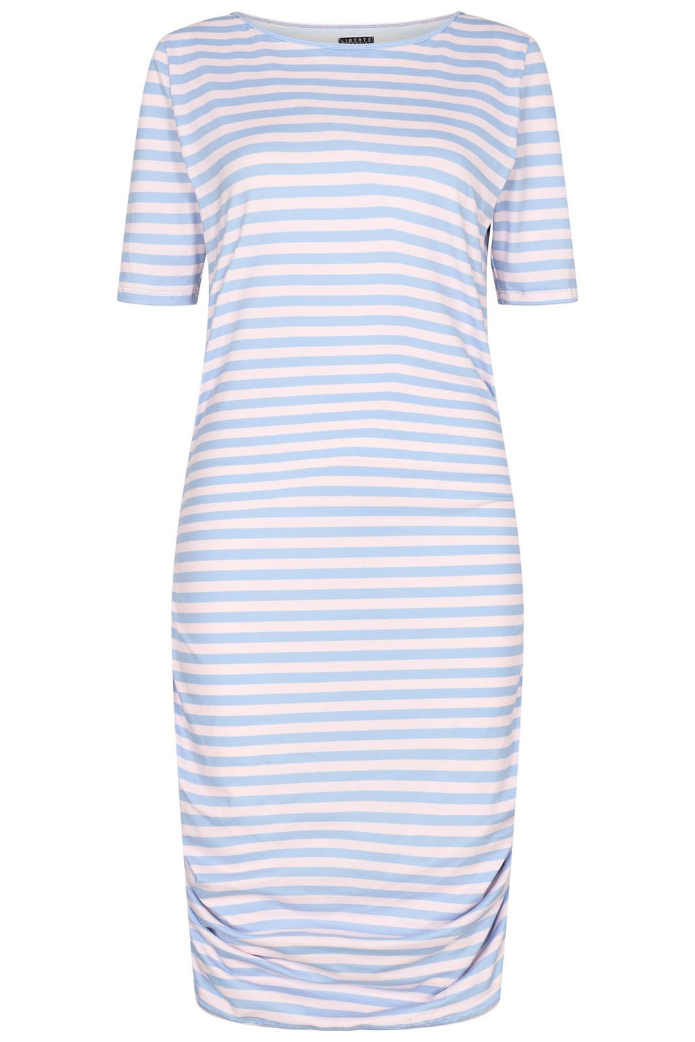 Forudbestilling - Liberte - Alma Dress3 - Baby Blue Rose Stripe (Maj) Kjoler 