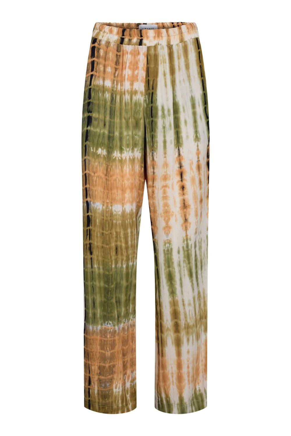 Forudbestilling - Liberte - Freja-Pants - Army Brown Tie Dye (April) Bukser 