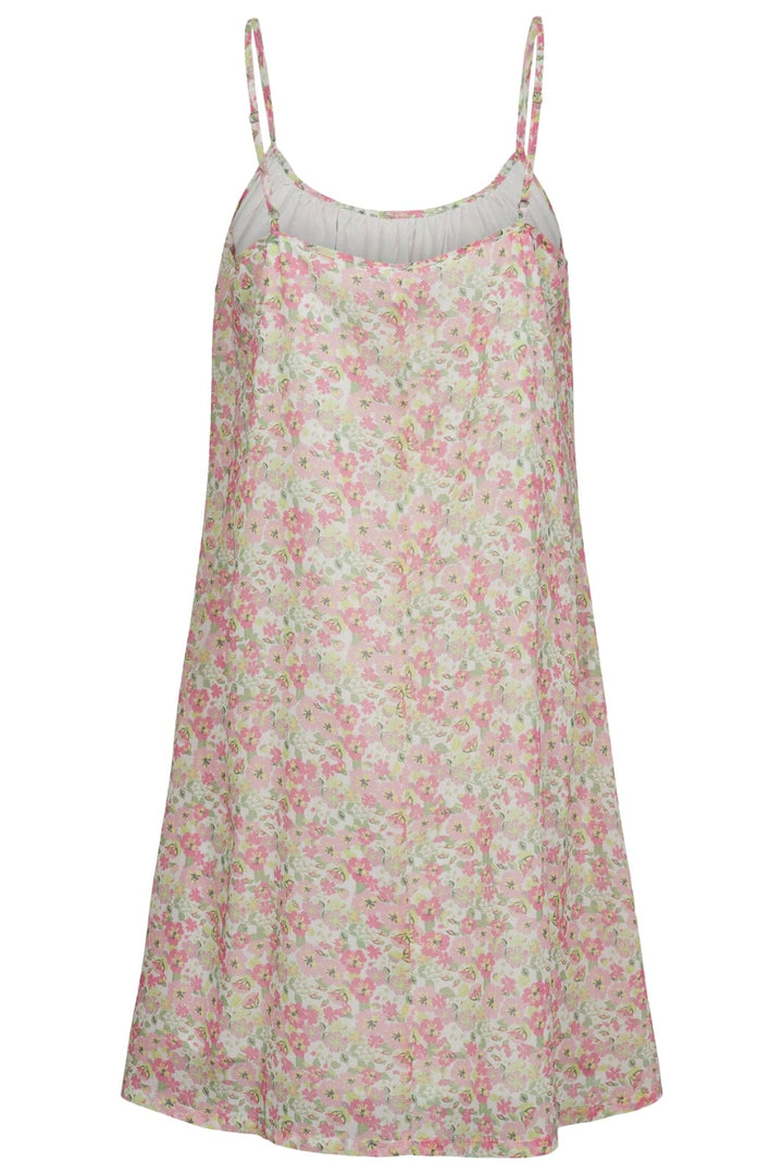 Forudbestilling - Liberte - Milla-Short-Strap-Dress - Pink Flowers Kjoler 