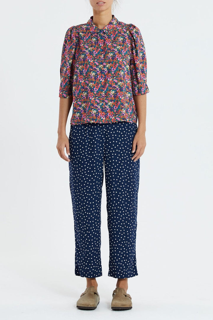 Forudbestilling - Lollys Laundry - Maisie Pants - 76 Dot Print - (Marts/April) Bukser 