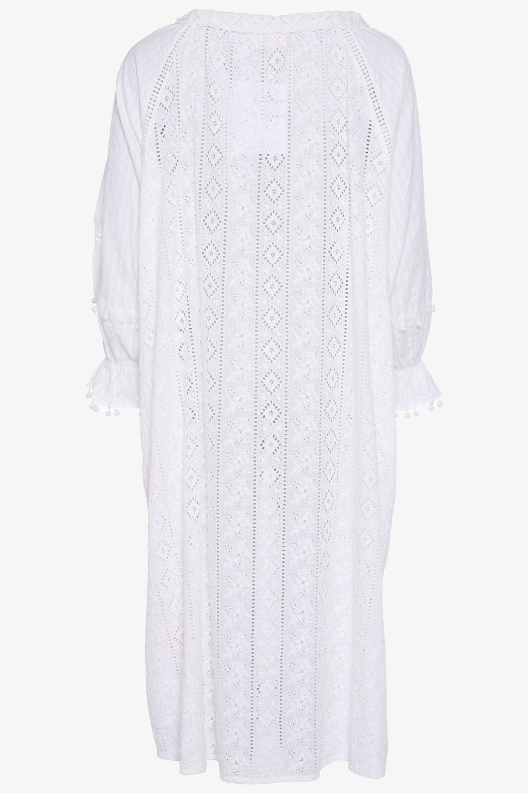 Forudbestilling - Sissel Edelbo - Bertha Cotton Dress - Off-White (Jun/Jul) Kjoler 