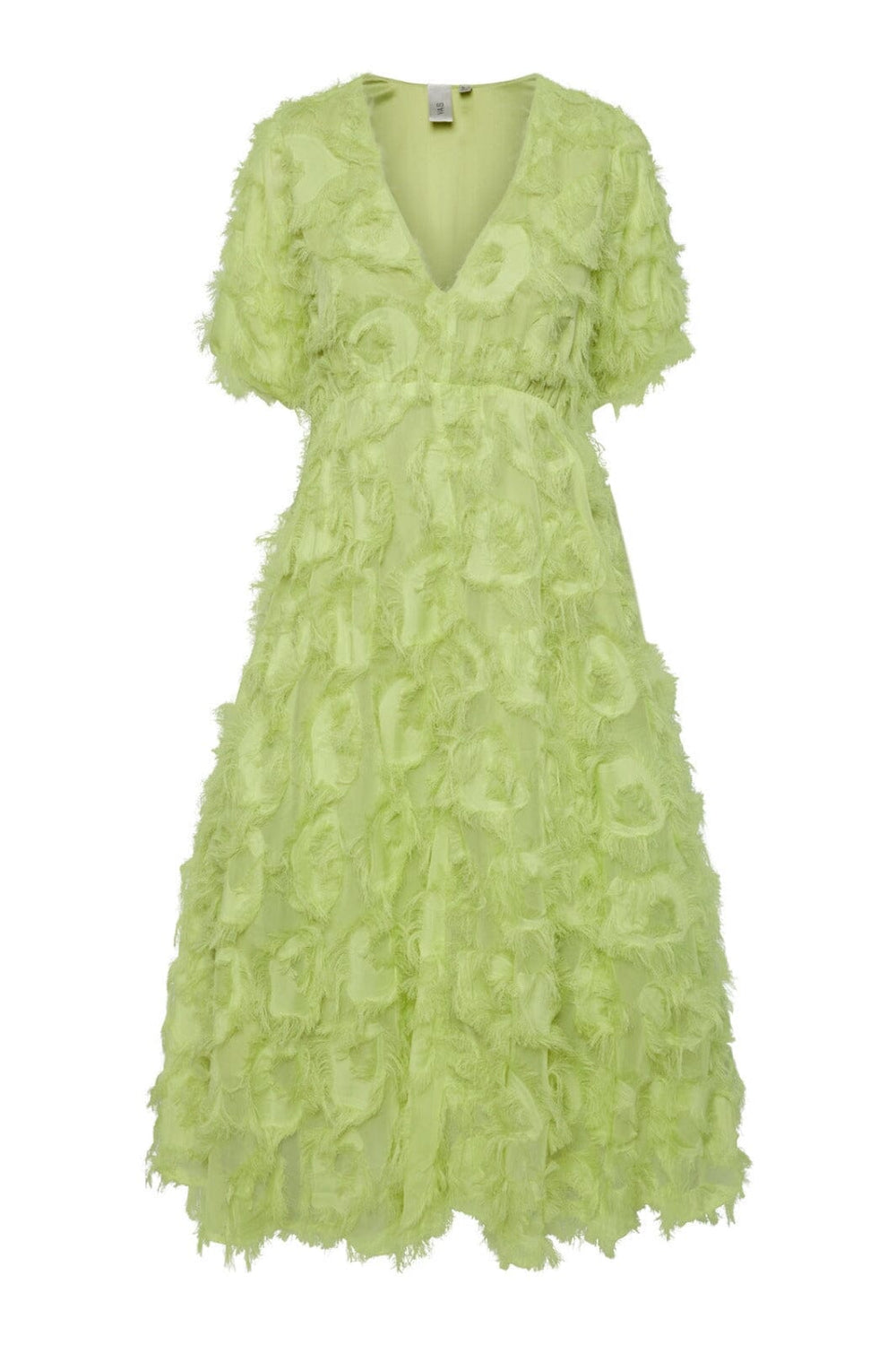 Forudbestilling - Y.A.S - Yaspazylla 3/4 Midi Dress Show - Opaline Green - (Marts) Kjoler 