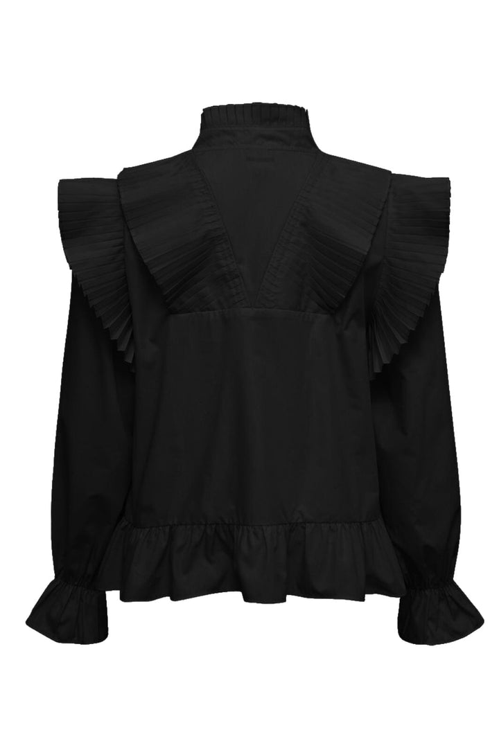 Gossia - NazliGO Blouse - Black Skjorter 