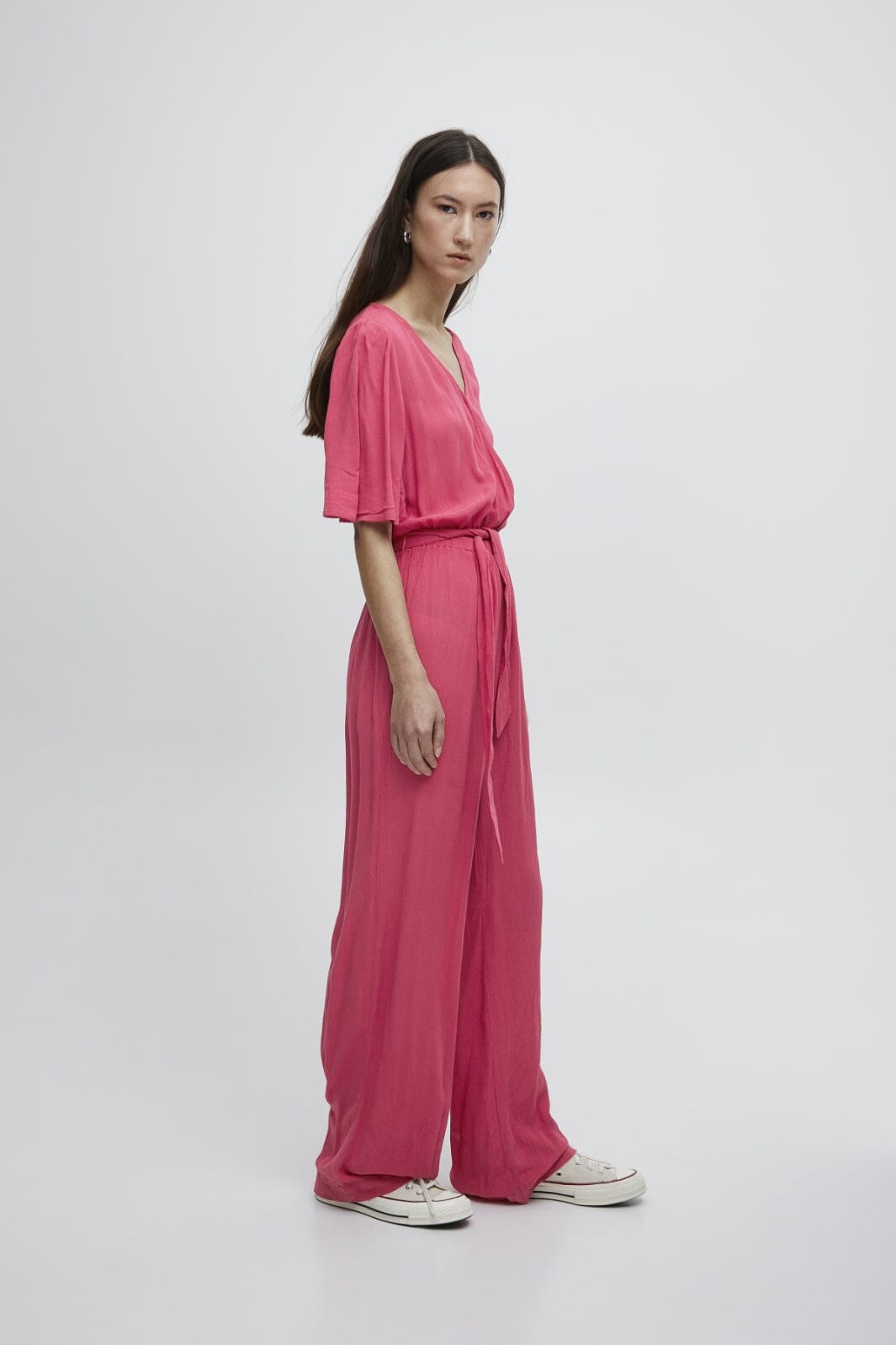 Ichi - Ihmarrakech So Js Fl3 - Raspberry Wine Jumpsuits 