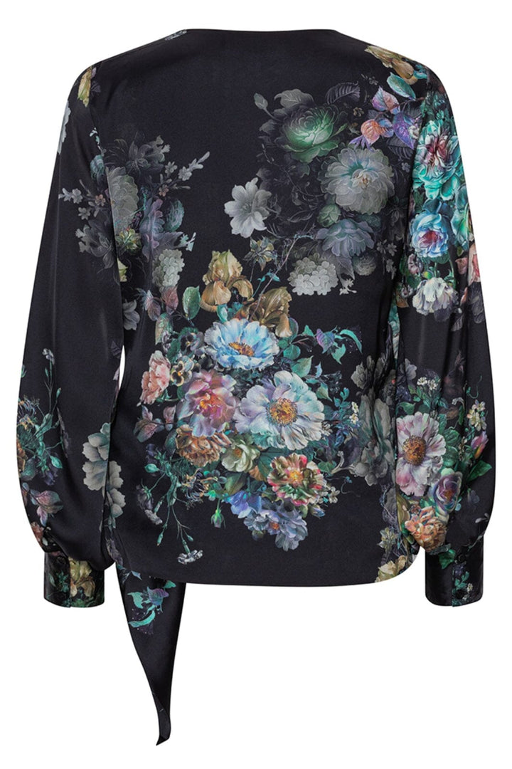 Karmamia - Ines Blouse - Daisy Noir Wildflower Bluser 