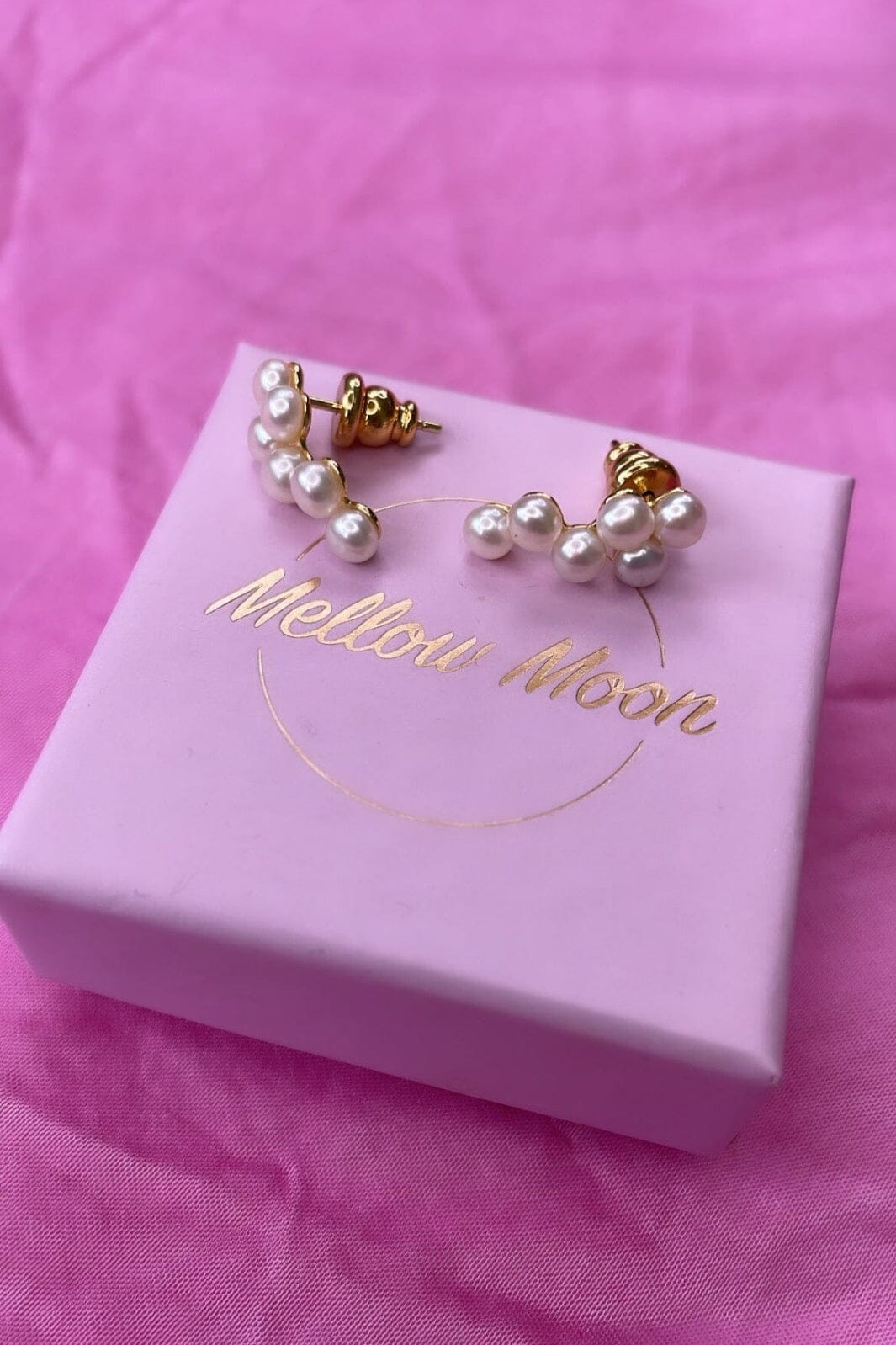 Mellow Moon | Pearl on Stud - Pearl » Shop hos Molly&My