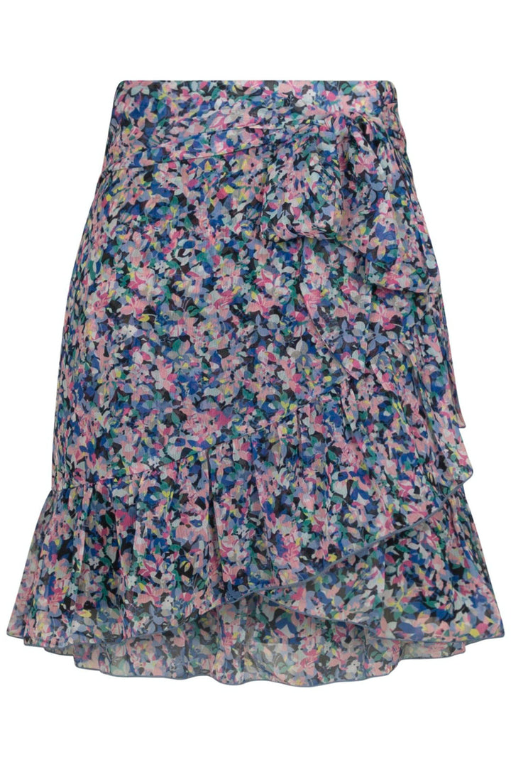 Neo Noir - Bella Confetti Skirt - Blue Nederdele 