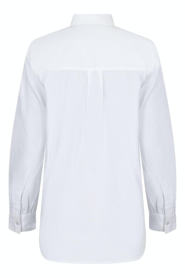 Neo Noir - Margit C Poplin Shirt - White Skjorter 