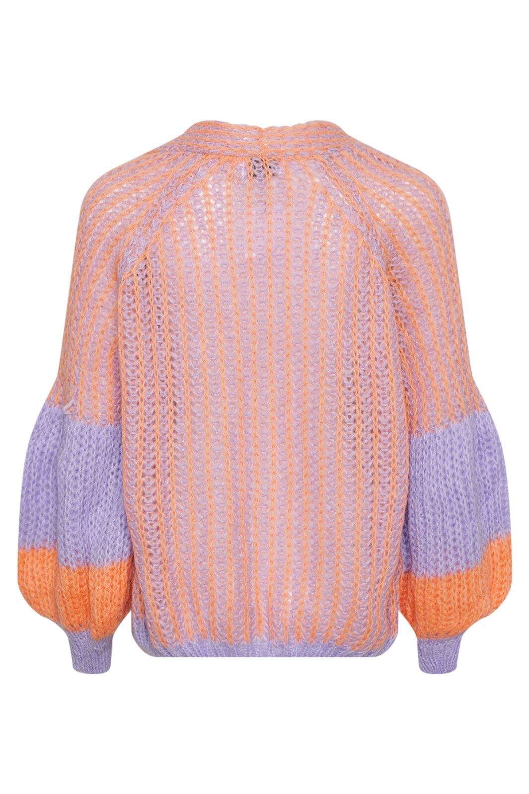 Noella - Liana Knit Cardigan - Lilac/Apricot Mix Cardigans 