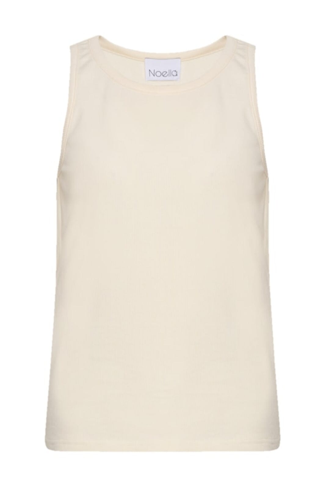 Noella - Riju Tanktop Solid - Cream Toppe 