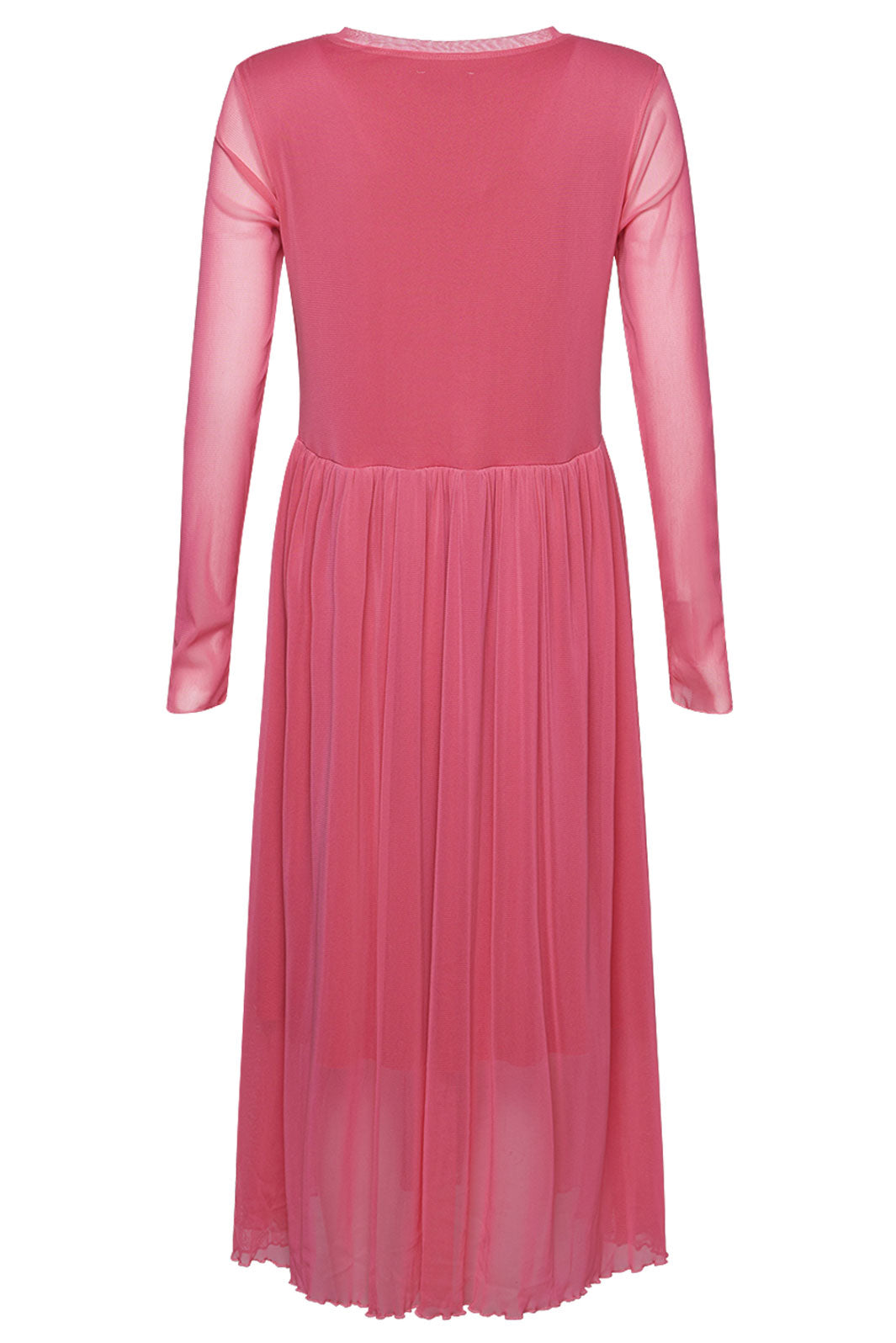 Noella - Sadie Mesh Dress - Pink Kjoler 